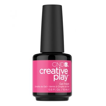 Lac unghii semipermanent CND Creative Play Gel #472 Read My Tulips 15ml de firma original