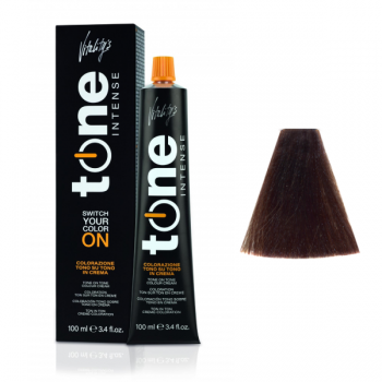 Vopsea semipermanenta de par Vitality's Tone Intense Dark Blonde Pearl Brown fara amoniac 100ml de firma originala