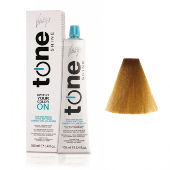 Vopsea semipermanenta de par Vitality's Tone Shine Light Gold Blonde fara amoniac 100ml