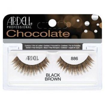 Gene false Ardell Chocolate 886 Black Brown de firma originale