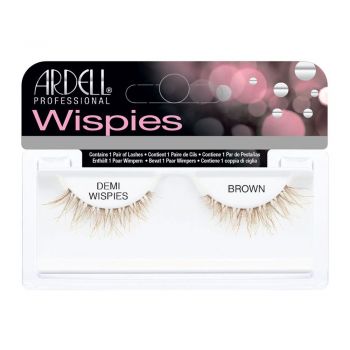 Gene false Ardell Invisibands Demi Wispies Brown de firma originale