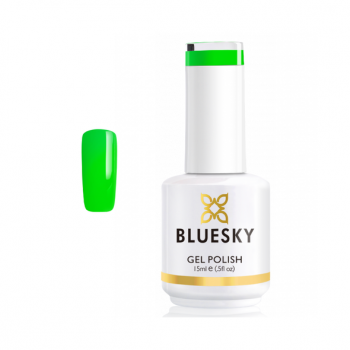 Lac de unghii semipermanent Bluesky UV Apple Green 15ml de firma original