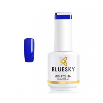 Lac de unghii semipermanent Bluesky UV Blue Bamboo 15ml