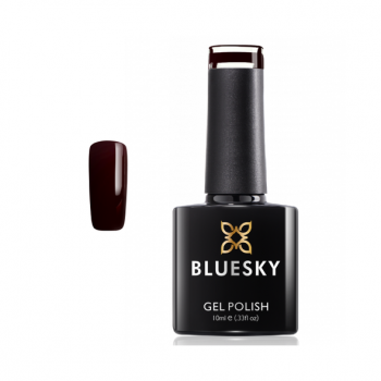 Lac de unghii semipermanent Bluesky UV Dark Burgundy 15ml