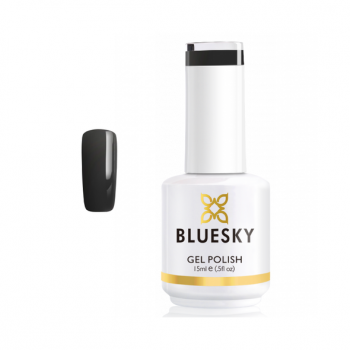 Lac de unghii semipermanent Bluesky UV Dark Grey 15ml de firma original