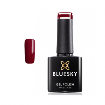 Lac de unghii semipermanent Bluesky UV Dark Red 15ml de firma original