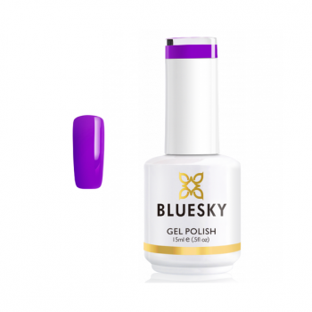 Lac de unghii semipermanent Bluesky UV Fantasy Purple 15ml de firma original