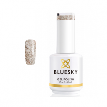 Lac de unghii semipermanent Bluesky UV Golden Sand 15ml Lac de unghii semipermanent Bluesky UV Golden Sand 15ml