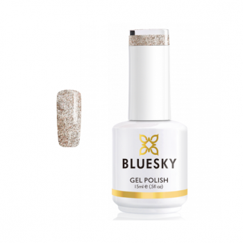 Lac de unghii semipermanent Bluesky UV Golden Sand 15ml ieftin