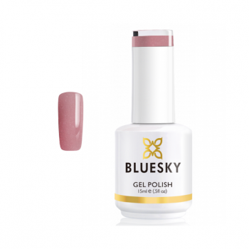 Lac de unghii semipermanent Bluesky UV Grapefruit Sparkle 15ml