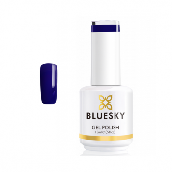 Lac de unghii semipermanent Bluesky UV Midnight 15ml de firma original