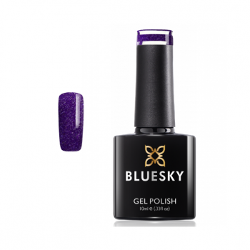 Lac de unghii semipermanent Bluesky UV Purple Pizzazz 15ml la reducere