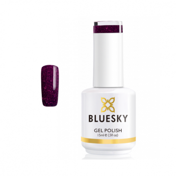 Lac de unghii semipermanent Bluesky UV Ruby Ritz 15ml