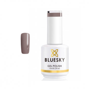 Lac de unghii semipermanent Bluesky UV Taupe Beige Grey 15ml