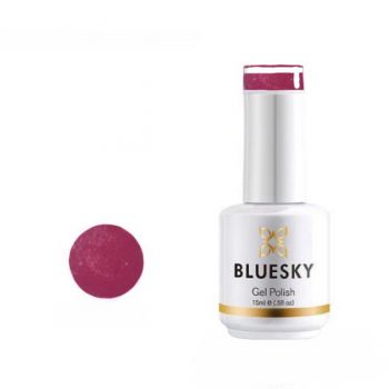 Lac de unghii semipermanent Bluesky UV Wedding Purple 15ml de firma original