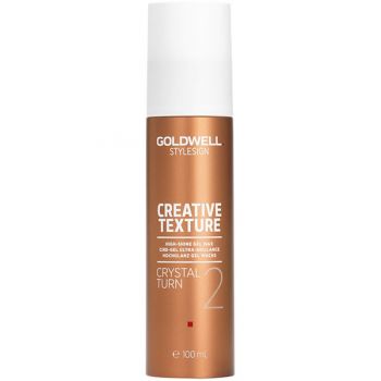 Spray Goldwell Creative Texture Crystal Turn High-Shine Gel Wax 100ml la reducere