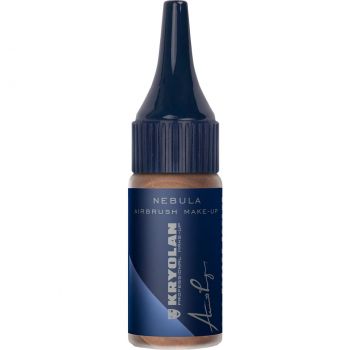 Fard lichid profesional Kryolan Nebula Iridescent Airbrush Alluring Bronze 14ml