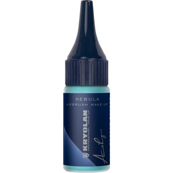 Fard lichid profesional Kryolan Nebula Vivid Airbrush Turquoise 14ml ieftin