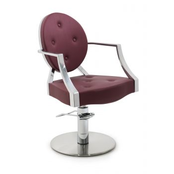 Scaun coafor Maletti Pompadour Capitonat