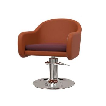 Scaun Coafor Maletti Twiggy Color cu picior cu baza Madam Ronde