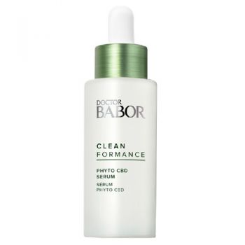 Serum calmant Doctor Babor Cleanformance Phyto CBD efect antiimbatranire 30ml de firma originale