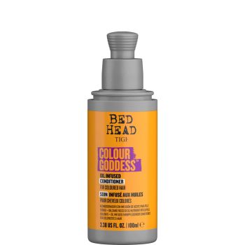 Balsam pentru par vopsit Tigi Bed Head Colour Goddess™ Conditioner nutritiv-hidratant, mini 100 ml