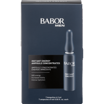 Fiole pentru barbati Babor Men Instant Energy Ampoule cu efect energizant 7x2 ml ieftine