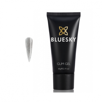 Gel Modelare Bluesky Crystal Bluesky Let's Dance Silver 60g la reducere