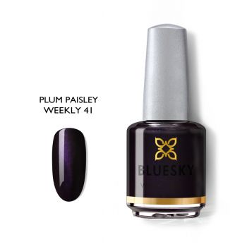 Lac de unghii Bluesky Plum Paisley 15ml