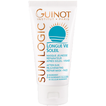 Masca faciala Guinot Sun Logic Longue Vie Soleil Jeunesse Reparateur cu efect reparator, dupa expunerea la soare 50 ml