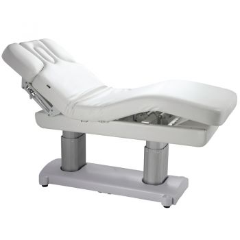 Pat tratament cu 4 motoare Silver Fox Tensor White 4 engine Spa Bed Alb