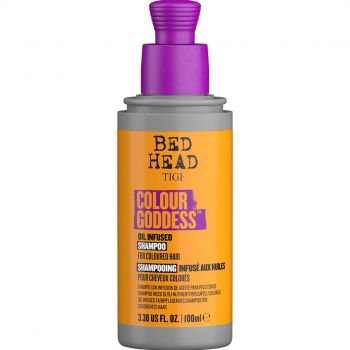 Sampon par vopsit Tigi Bed Head Colour Goddess™ shampoo pentru hidratare, mini 100 ml