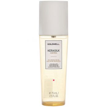 Ser de par Goldwell Kerasilk Control Rich Oil pentru protectie termica 75ml de firma original