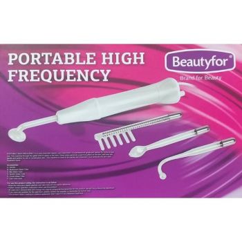 Aparat de Inalta Frecventa pentru Tratamente Faciale - Beautyfor Portable High Frequency de firma original