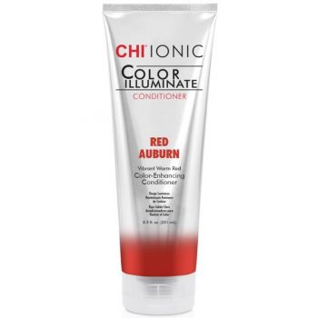 Balsam Nuantator Rosu Castaniu - CHI Farouk Ionic Color Illuminate Conditioner Red Auburn, 251ml de firma originala