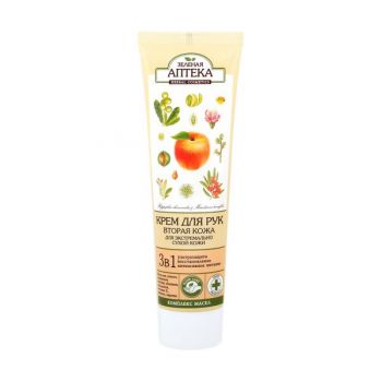 Crema Intensiva 3 in 1 pentru Maini Uscate - Nutritie, Regenerare, Protectie, Zelenaya Apteka, 100ml ieftina