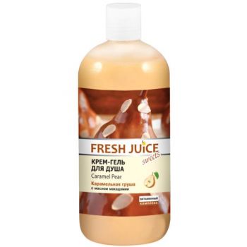 Gel de Dus Cremos cu Extract de Pere si Ulei de Macadamia Fresh Juice, 500ml