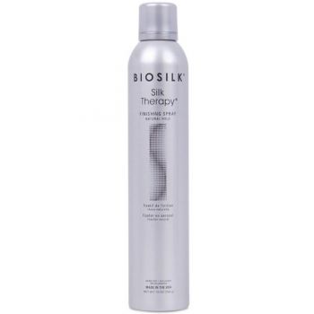 Spray de Finisare cu Fixare Naturala - Biosilk Farouk Silk Therapy Finishing Spray Natural Hold, 284g la reducere