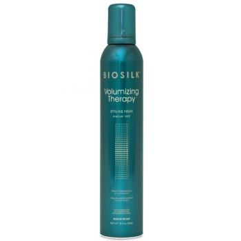 Spuma de Styling pentru Volum - Biosilk Farouk Volumizing Therapy Styling Foam, 360 g Spuma de Styling pentru Volum - Biosilk Farouk Volumizing Therapy Styling Foam, 360 g