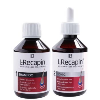 Tratament pentru par sampon L-Recapin 200 ml + Tonic L-Recapin 200 ml de firma original