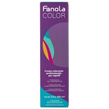Vopsea Crema Permanenta Fanola 7.4 Blond Mediu Aramiu, 100ml