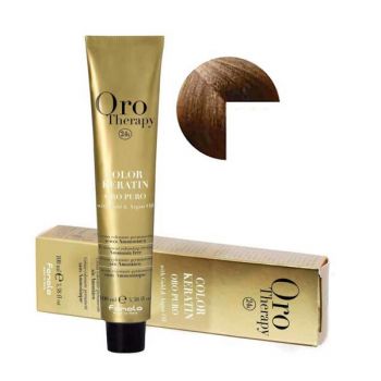 Vopsea Demi-permanenta Fanola Oro Therapy Color Keratin 8.00 Blond Deschis Intens, 100ml