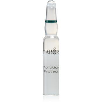 BABOR Ampoule Concentrates Pollution Protect ser regenerator pentru protecție împotriva poluării externe