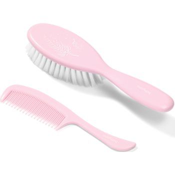 BabyOno Take Care Hairbrush and Comb II set pentru nou-nascuti si copii