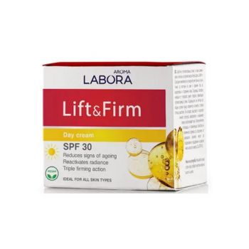 Crema de Zi cu pentru Fermitate cu Protectie Solara SPF30 - Aroma Labora Lift & Firm Day Cream SPF30, 50 ml