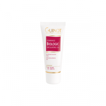 Exfoliant natural Guinot Gommage Biologique Exfoliating Gel efect de reinnoire celulara 15ml