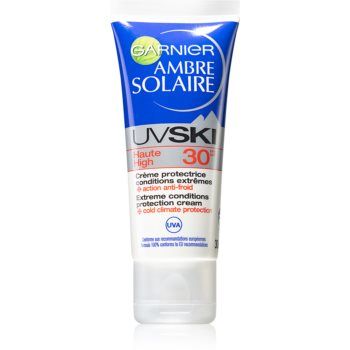 Garnier Ambre Solaire UV Ski crema protectoare pentru fata pentru vreme nefavorabilă
