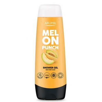 Gel de Dus cu Aroma de Pepene Galben - Aroma Melon Punch Shower Gel, 250 ml
