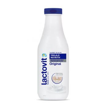 Gel de Dus Nutritiv pentru Piele Normal-Uscata - Lactovit Feeds Your Skin Original, 600ml