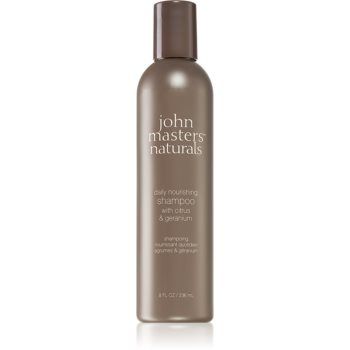 John Masters Organics Citrus & Geranium Daily Nourishing Shampoo sampon hranitor pentru utilizarea de zi cu zi ieftin